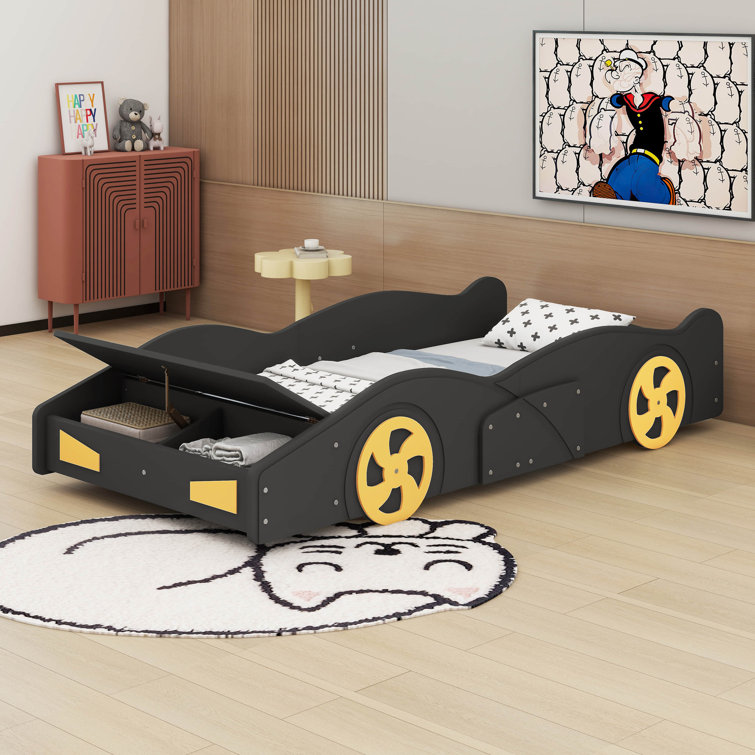 Adiela Twin Cars Bed by Zoomie Kids